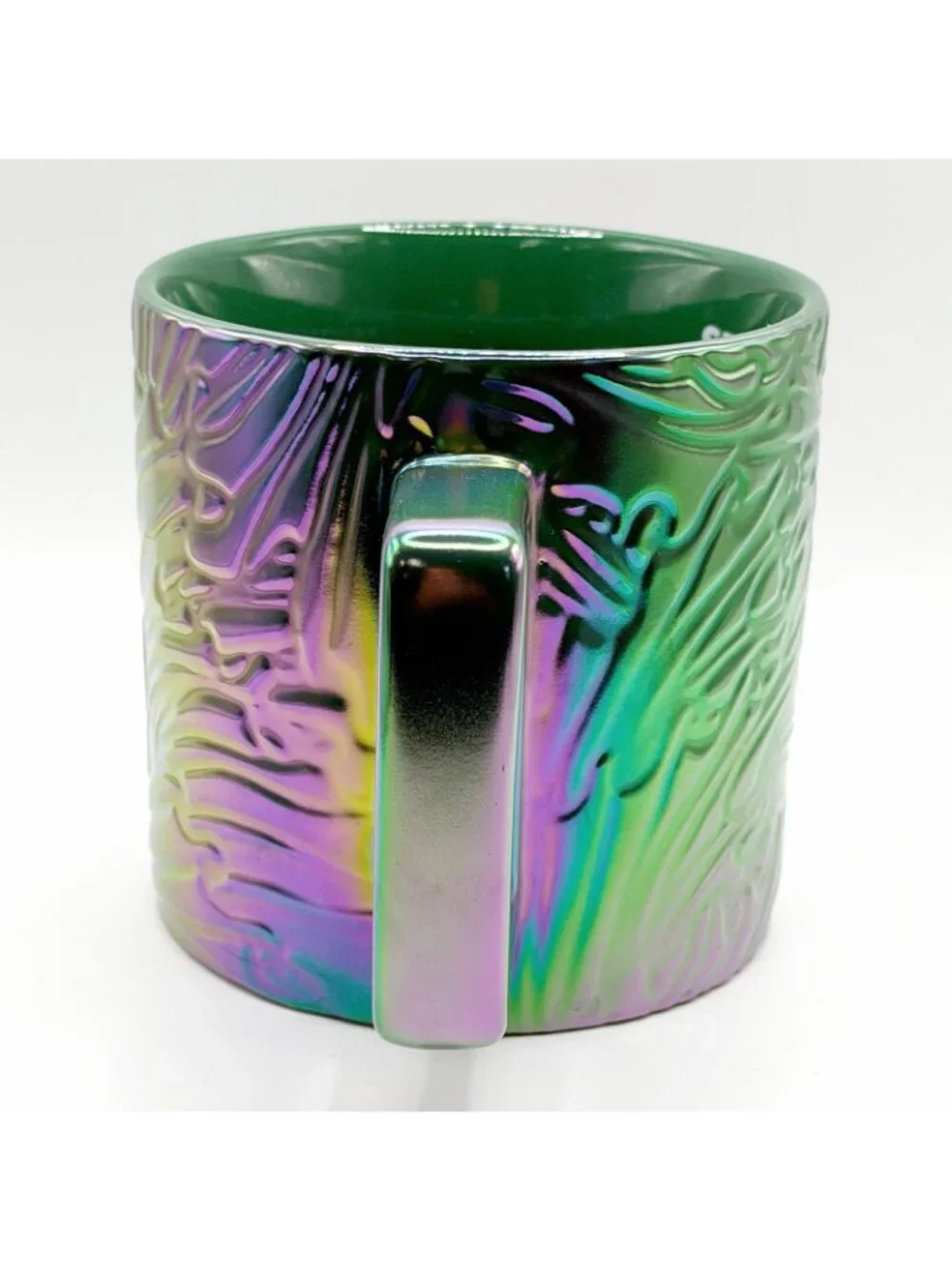 Starbucks 2024 Mug Siren Mermaid Tail Iridescent Ceramic Coffee Tea Cup Green